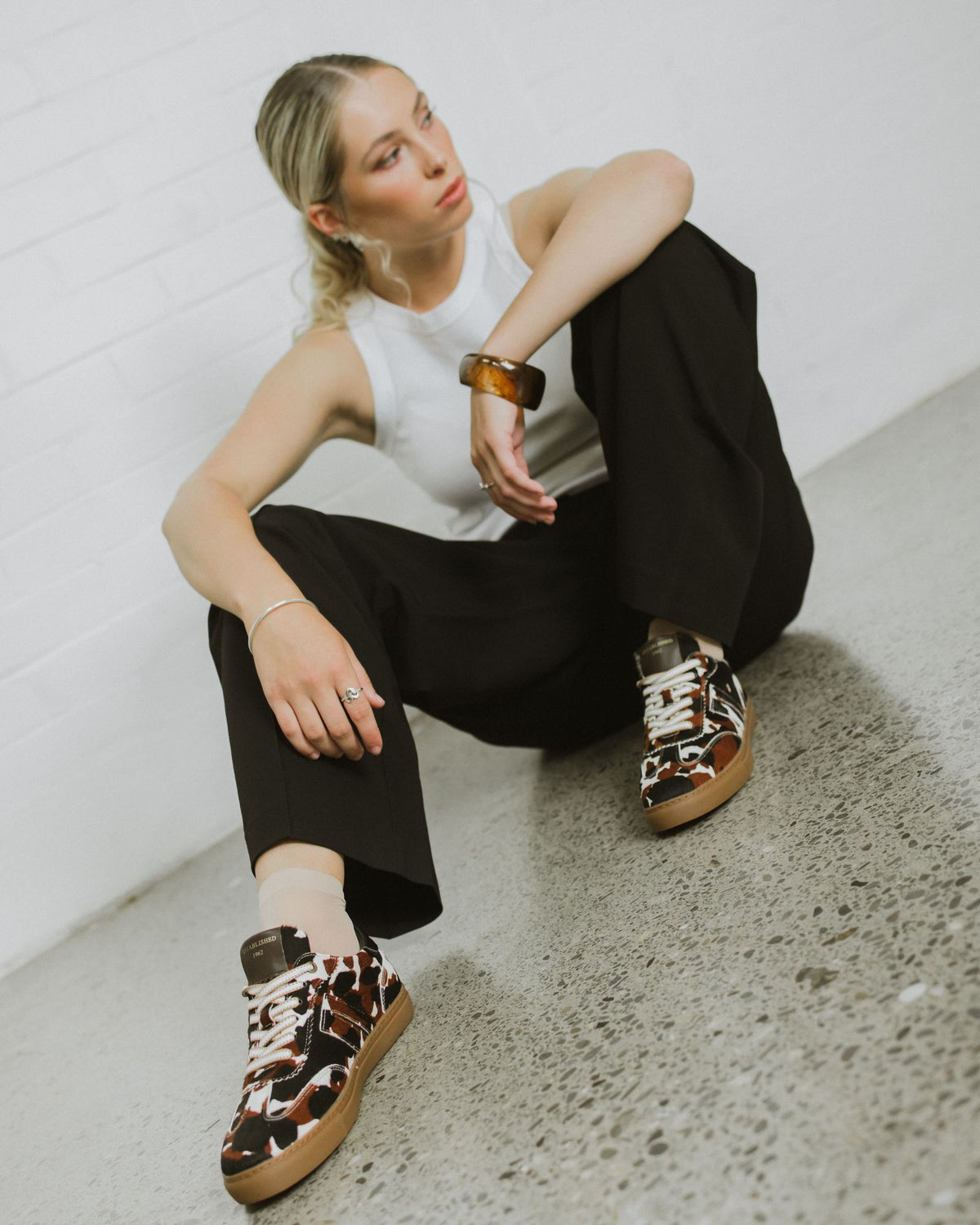 KAT SNEAKERS COWHIDE