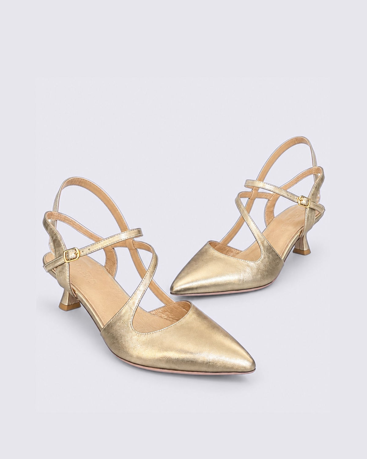 VIRVE HEELS CHAMPAGNE