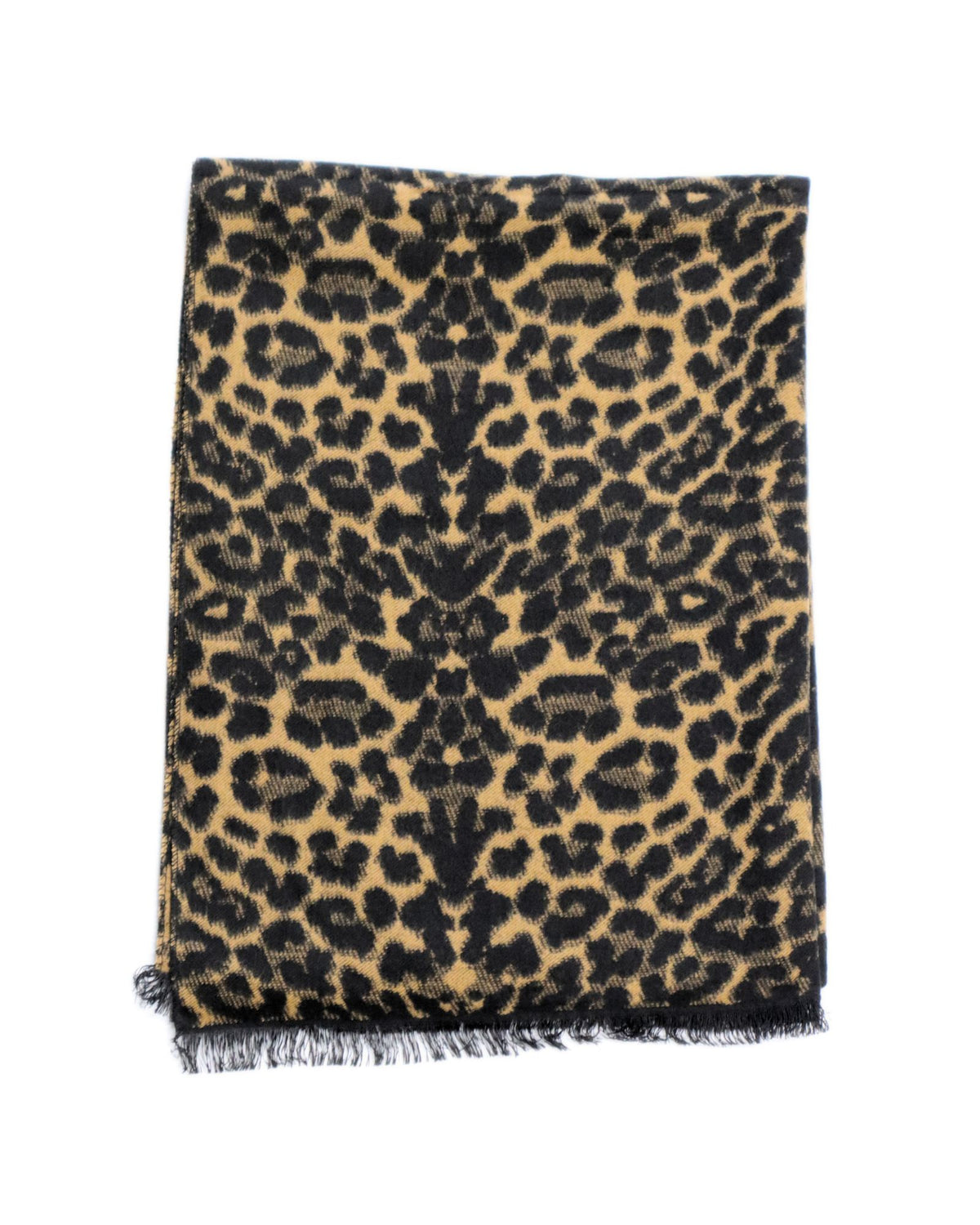 ABBIE SCARF CAMEL LEOAPRD