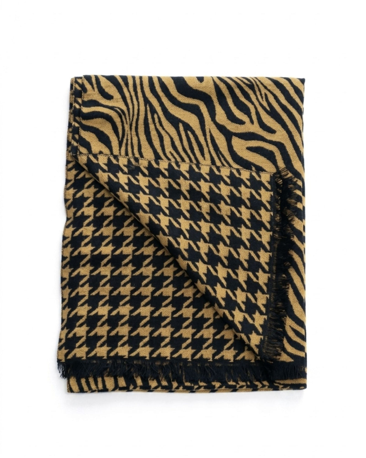 ASHLEY SCARF CHOCOLATE ZEBRA