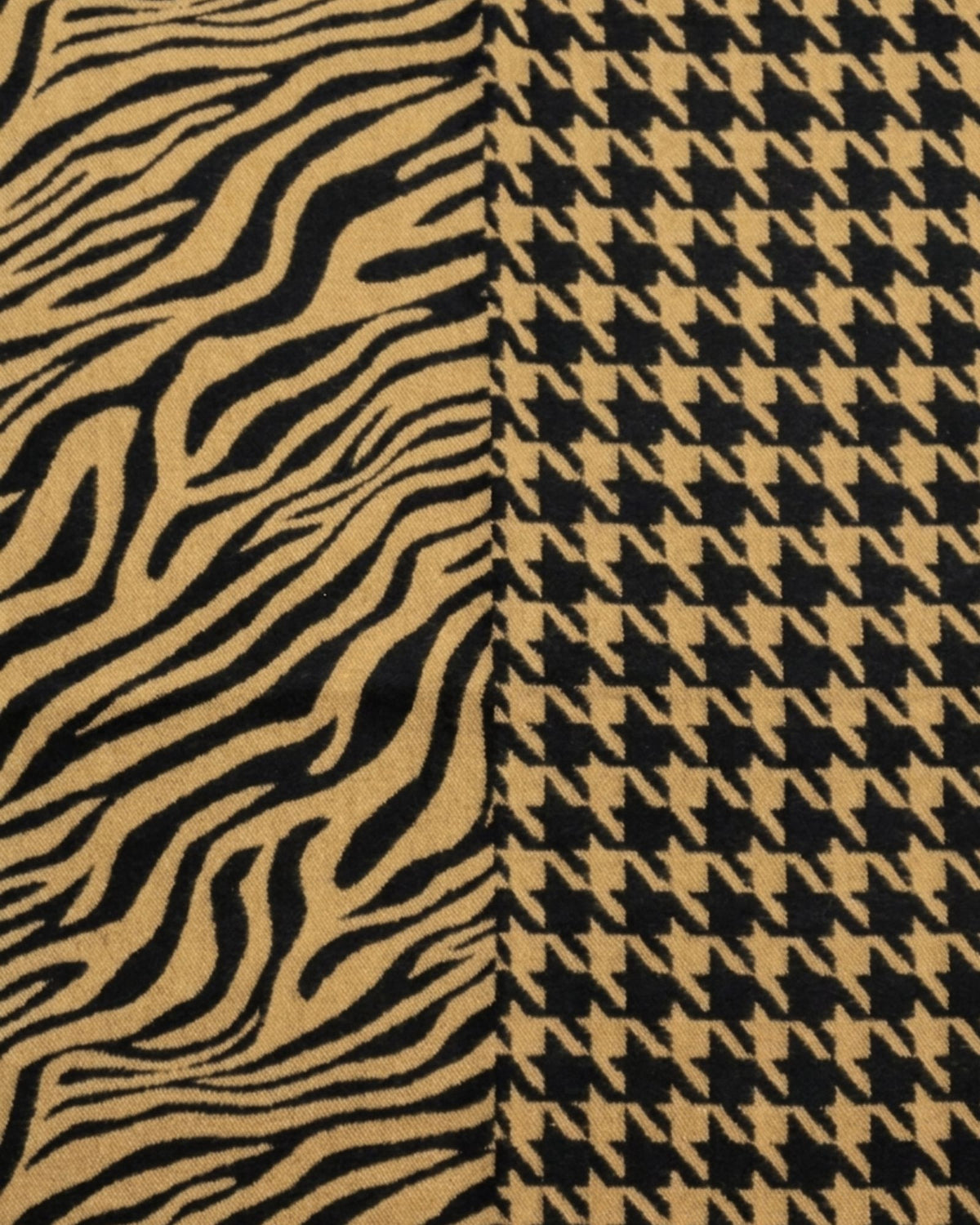 ASHLEY SCARF CHOCOLATE ZEBRA