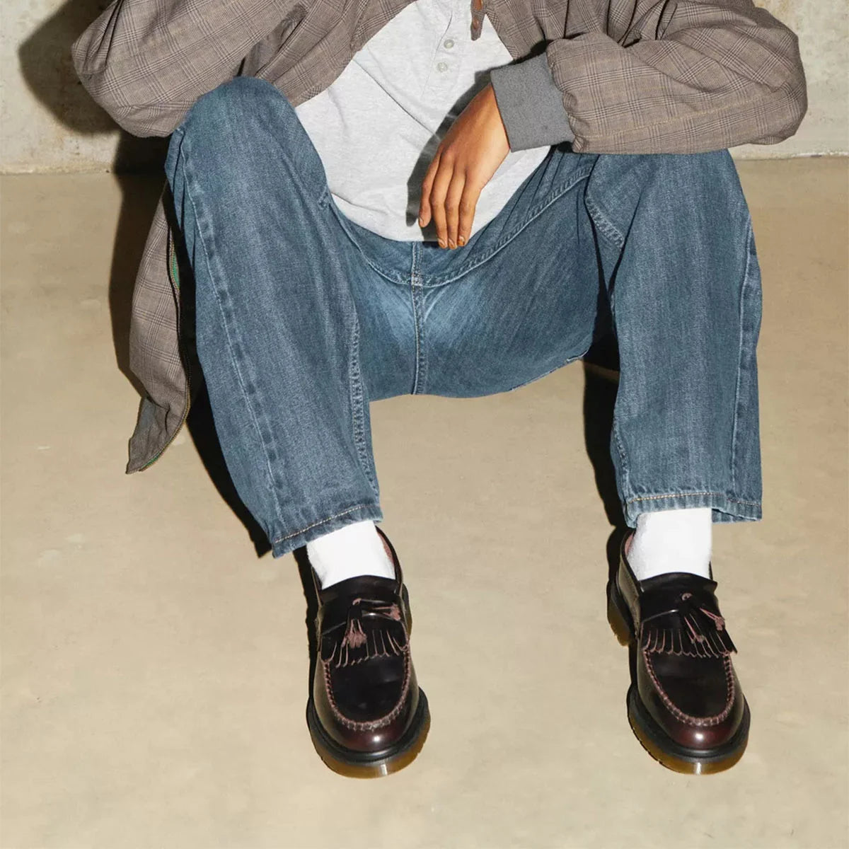 ADRIAN CHERRY RED LOAFER