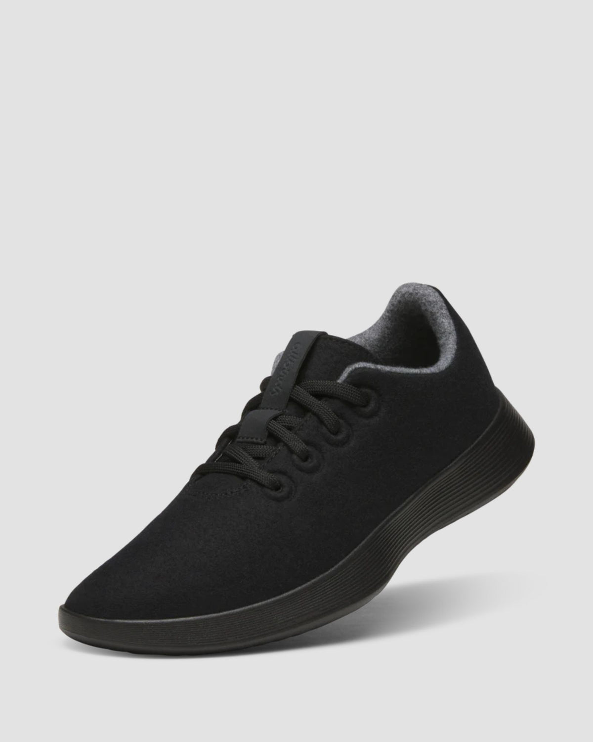 WOMENS WOOL RUNNER NZ NATURAL BLACK/BLACK SOLE