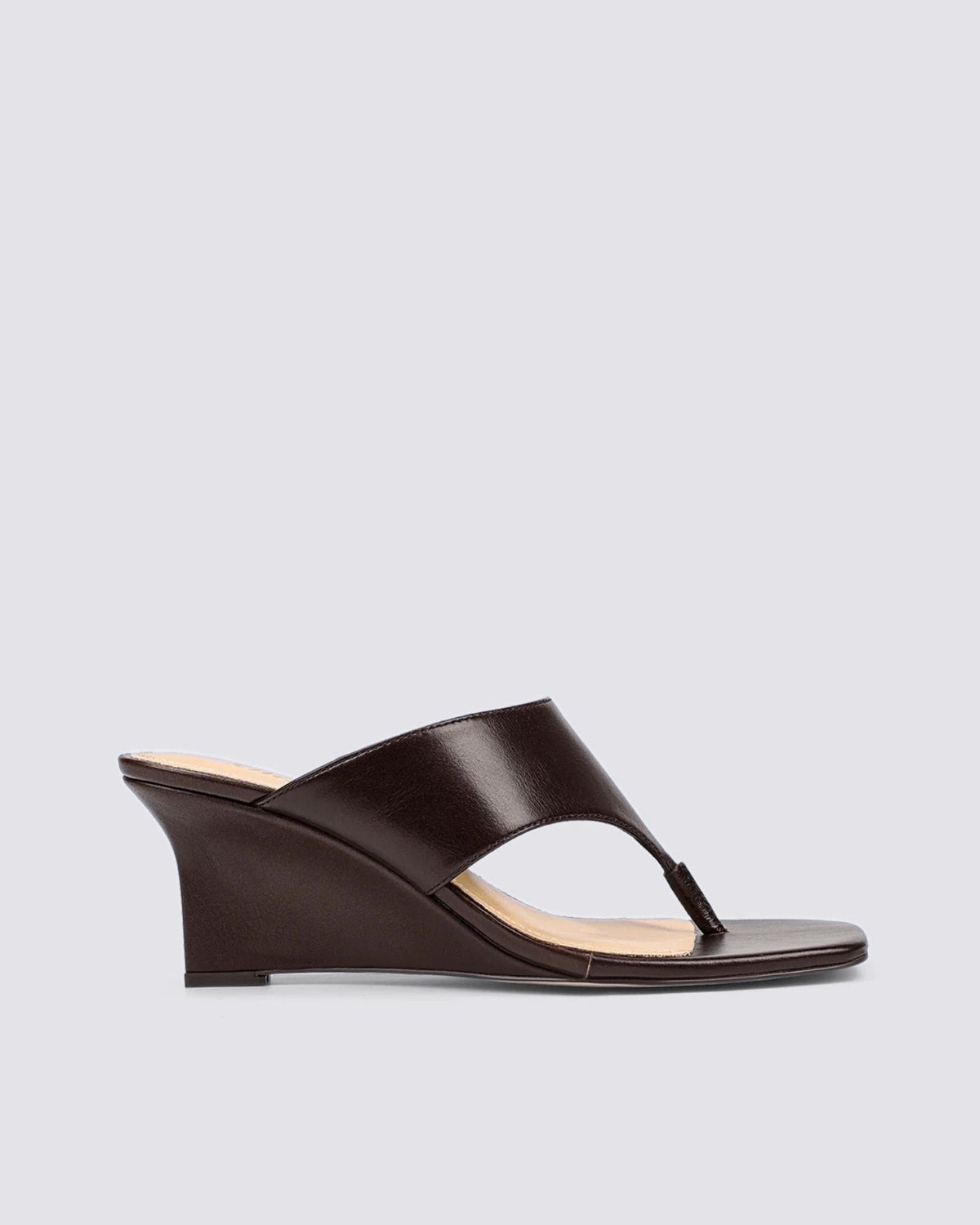 AURELIA WEDGES CHOCOLATE BROWN VINTAGE BROWN