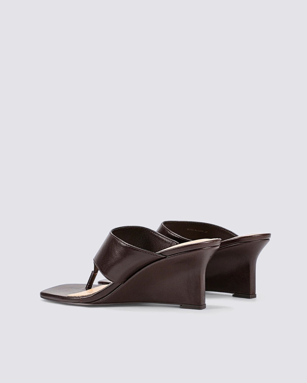 AURELIA WEDGES CHOCOLATE BROWN VINTAGE BROWN
