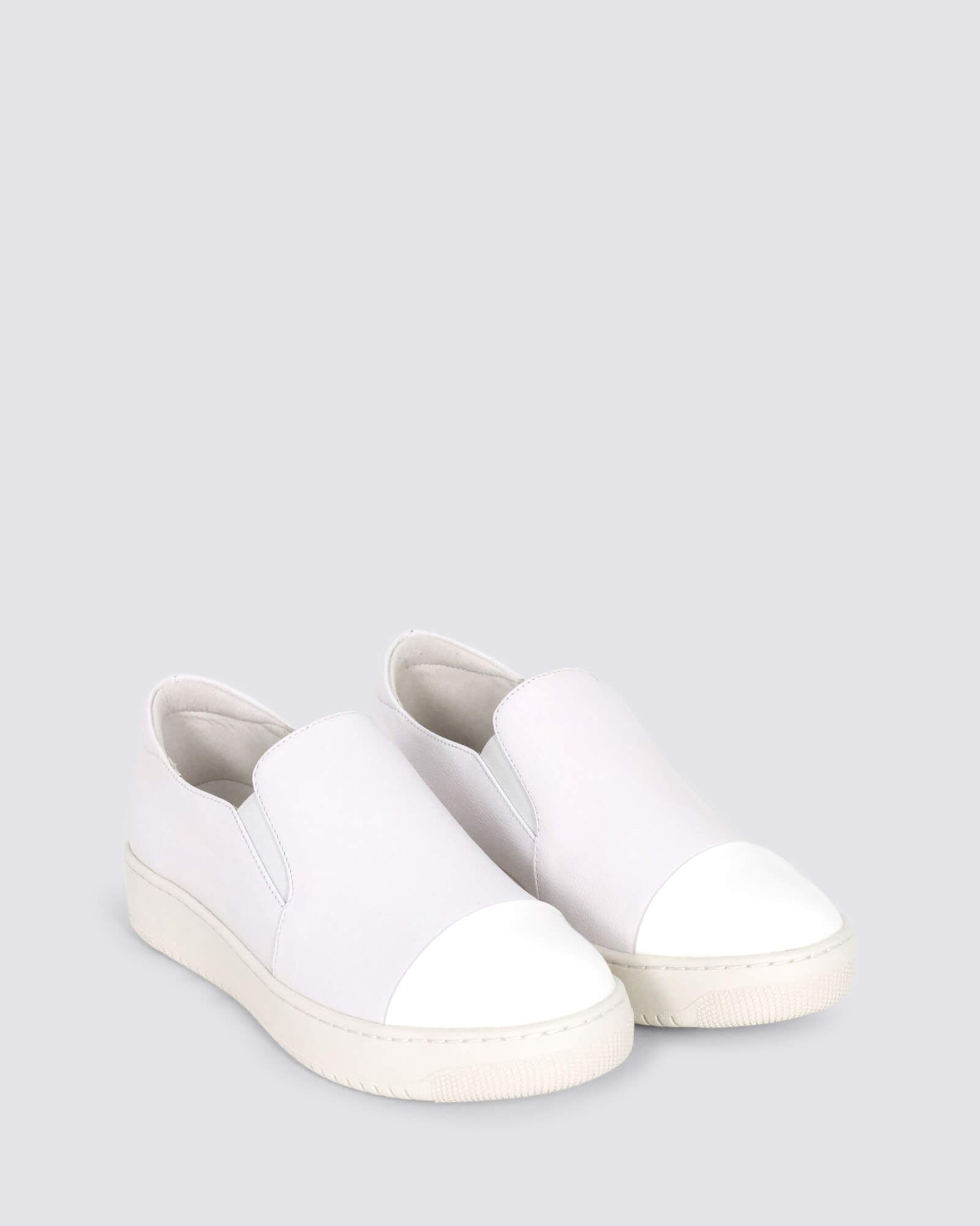 ICEPOPPY SNEAKERS WHITE LEATHER