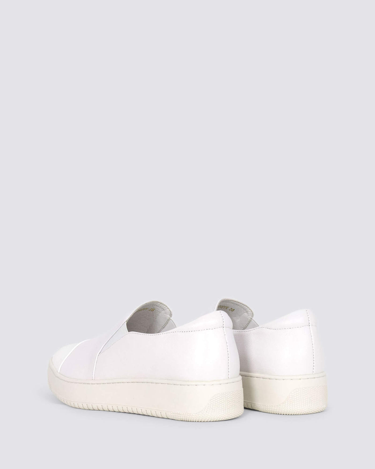 ICEPOPPY SNEAKERS WHITE LEATHER