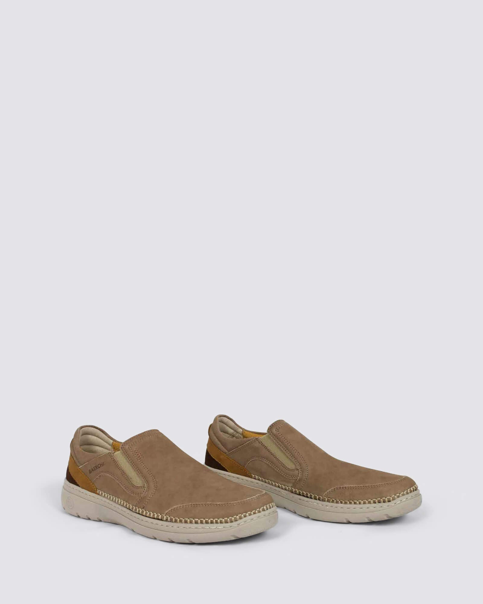 3641 MENS CAUSAL SHOES TAUPE