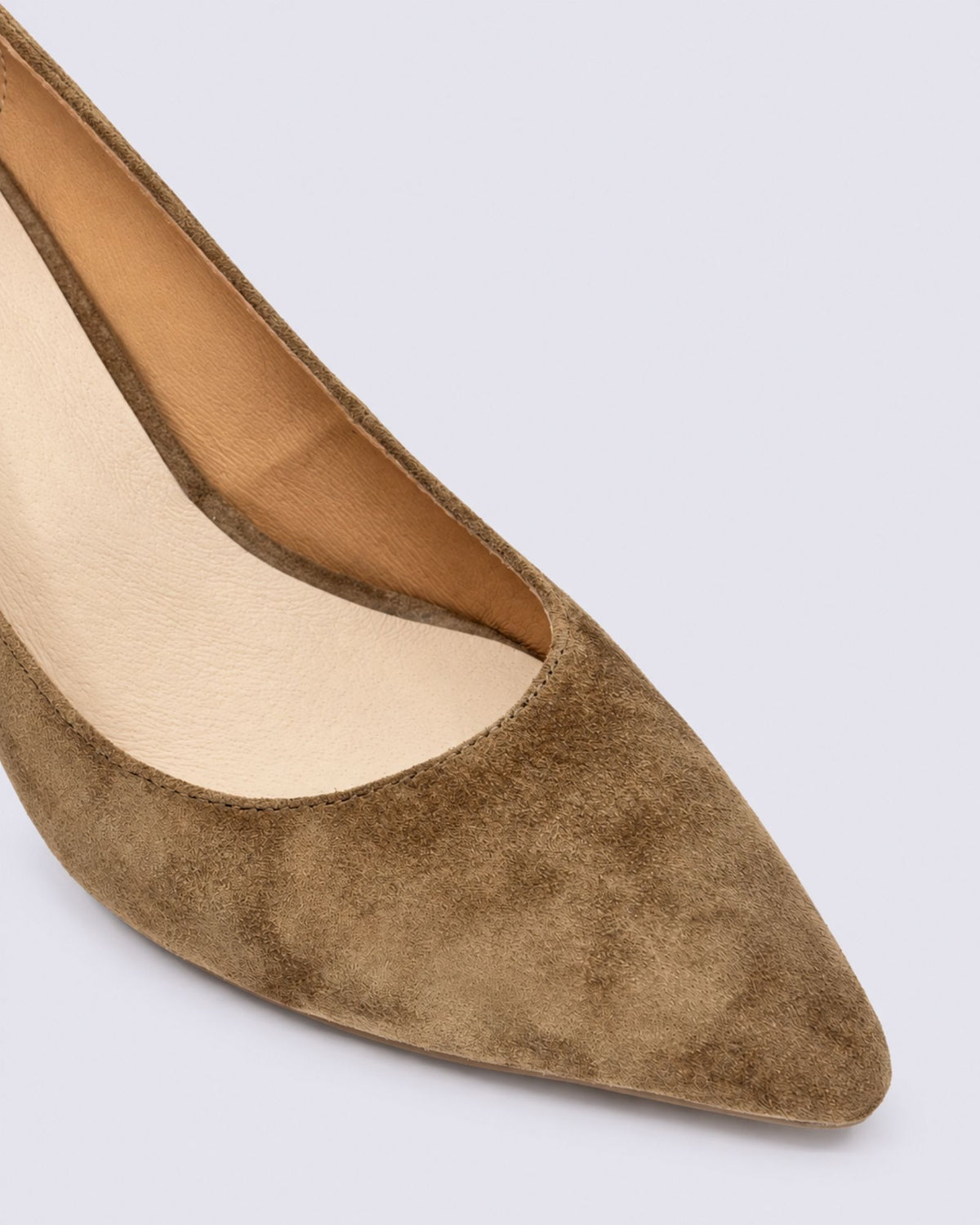 BARRIOS HEELS CHOCOLATE SUEDE