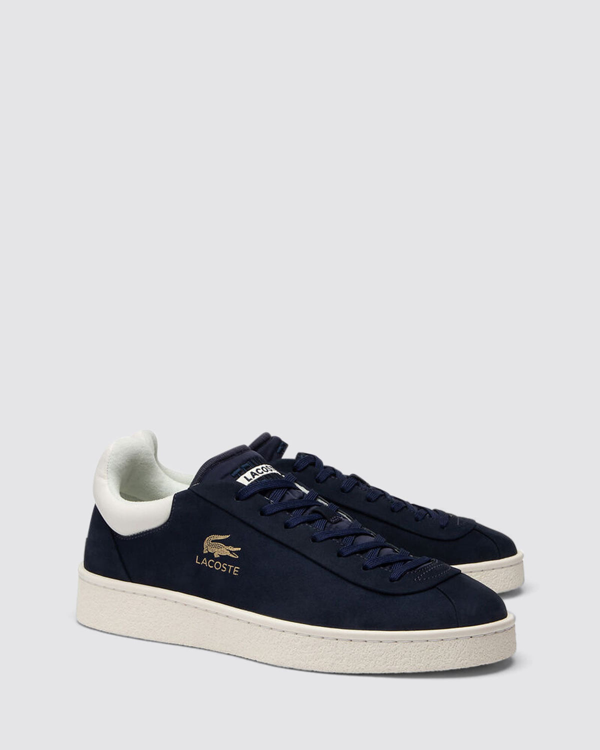 BASESHOT PRM 124 MENS SNEAKERS NAVY/WHITE LEATHER