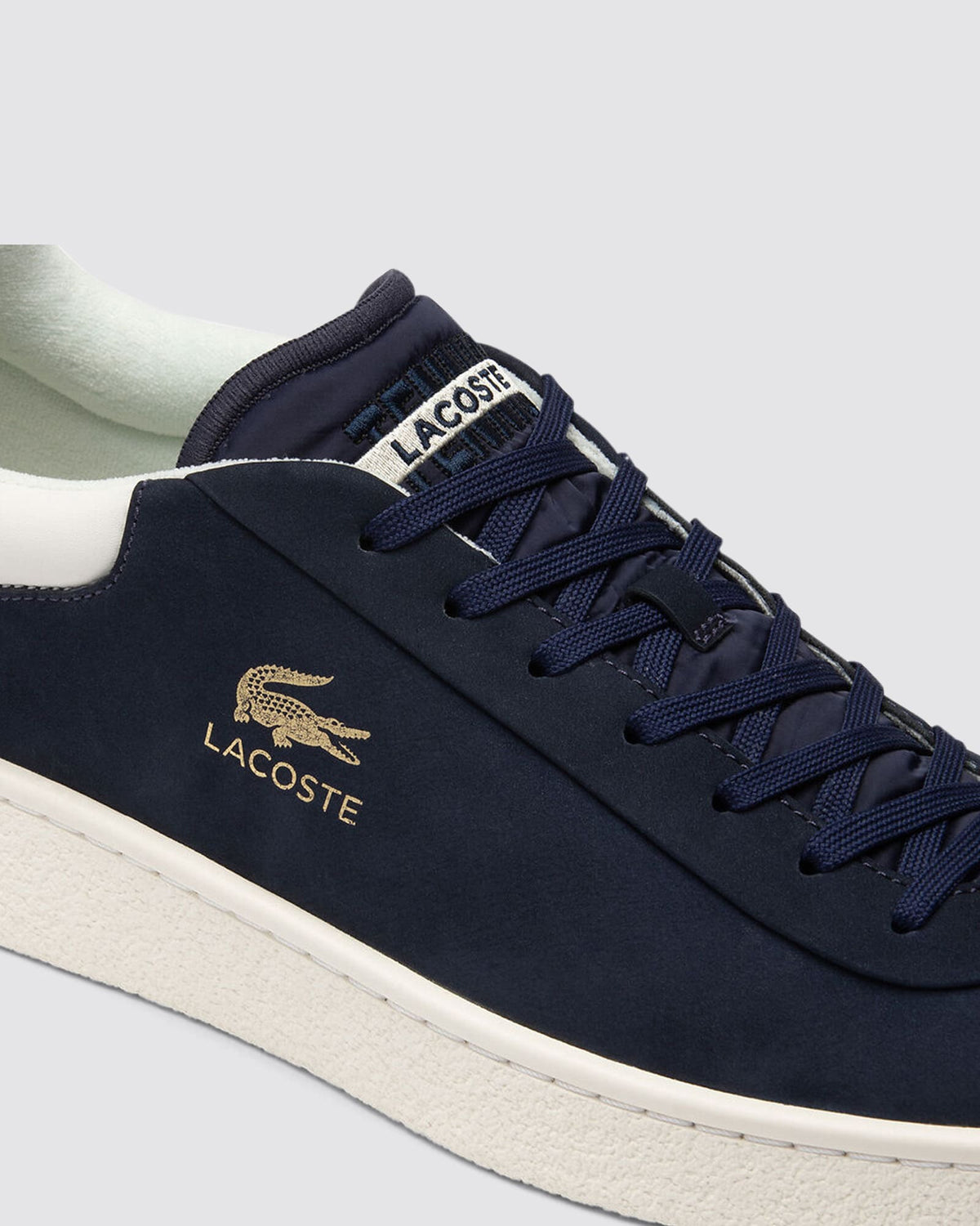BASESHOT PRM 124 MENS SNEAKERS NAVY/WHITE LEATHER