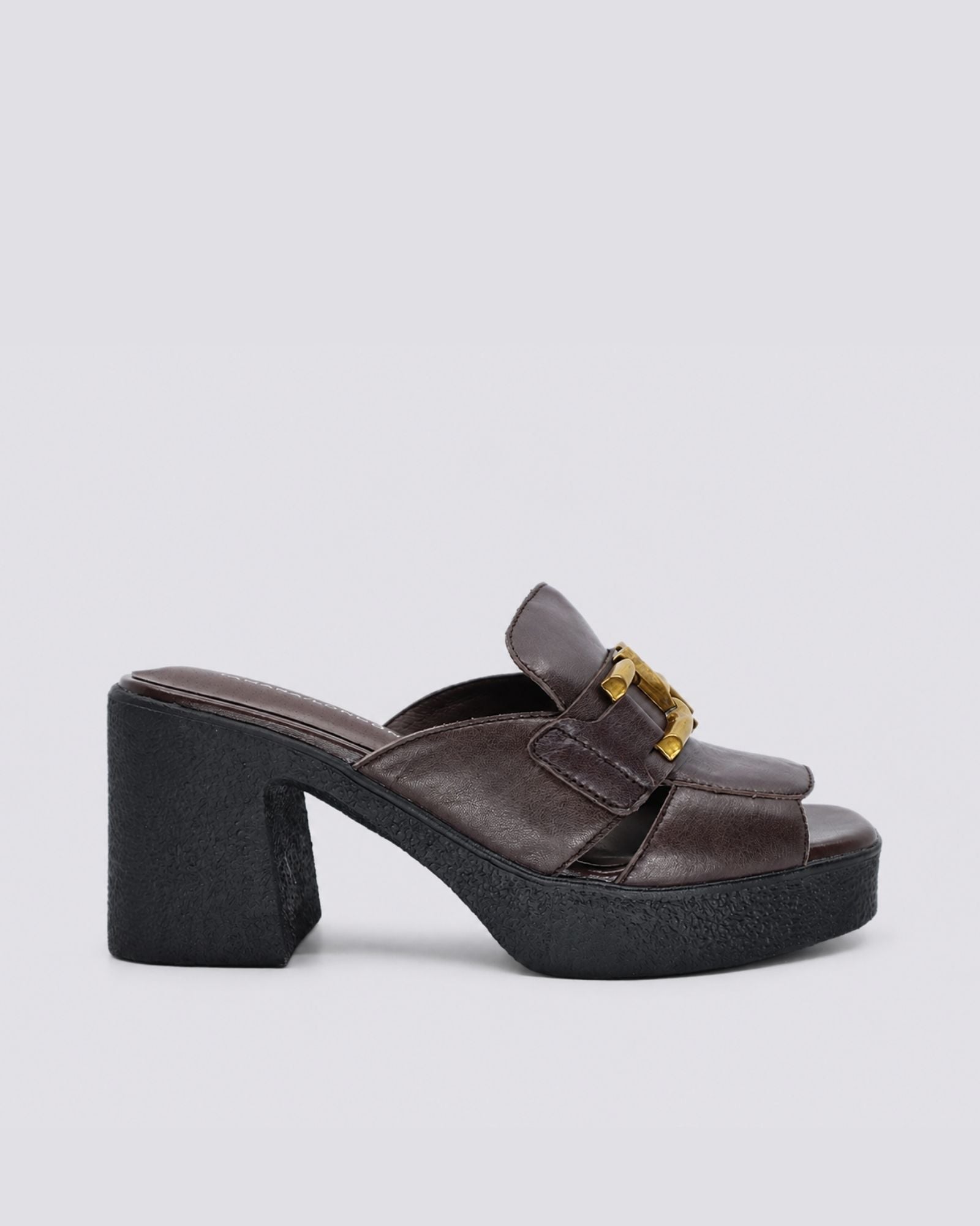 BASS HEELS CHOCOLATE