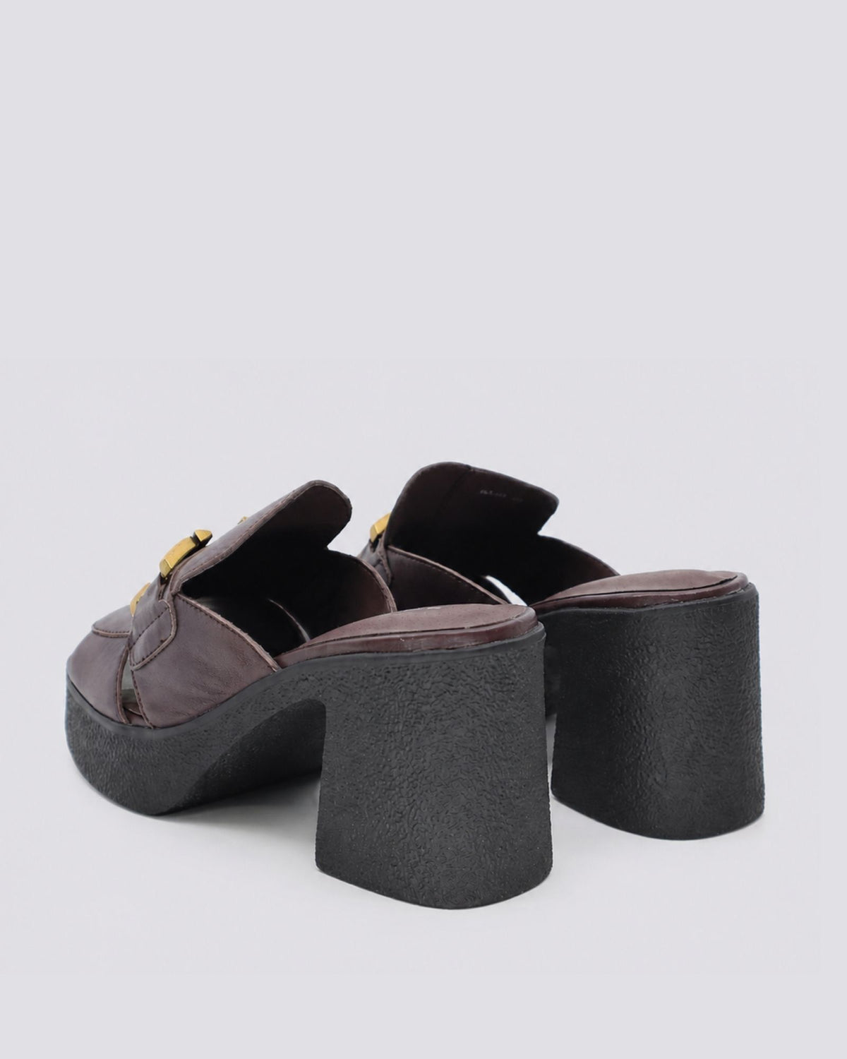 BASS HEELS CHOCOLATE
