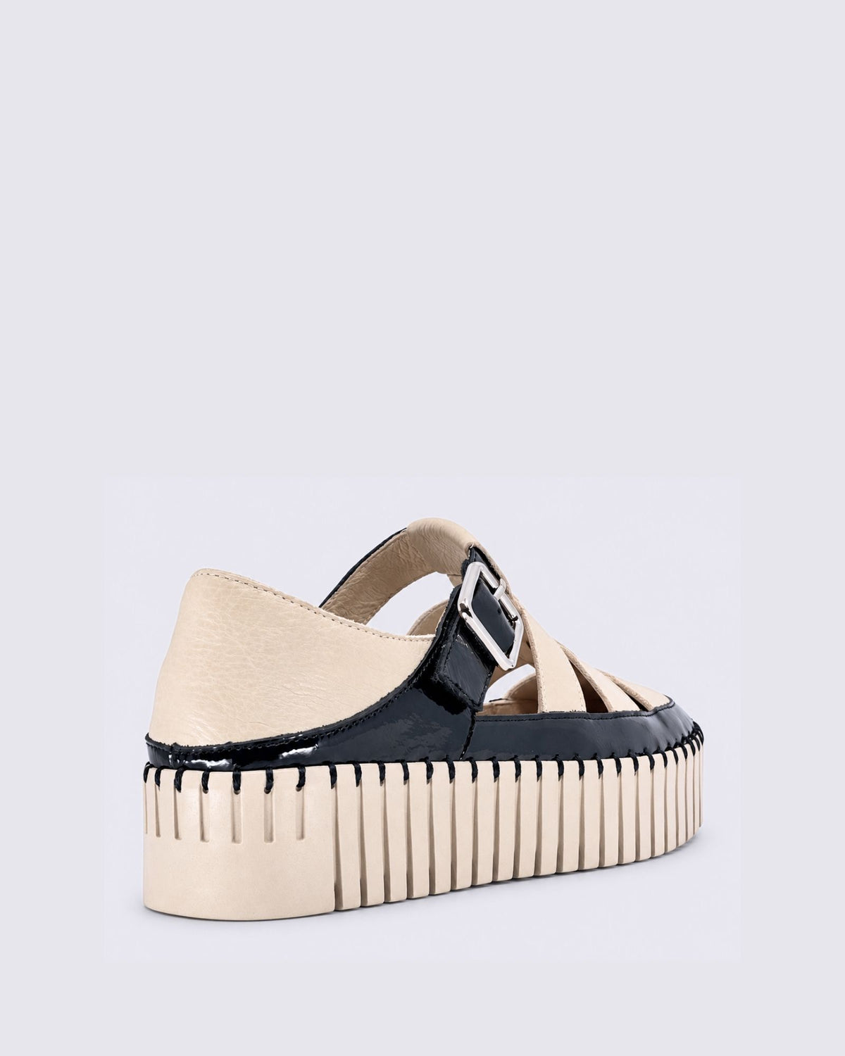 BAYTOWN FLAT SANDALS BLACK/AMOND