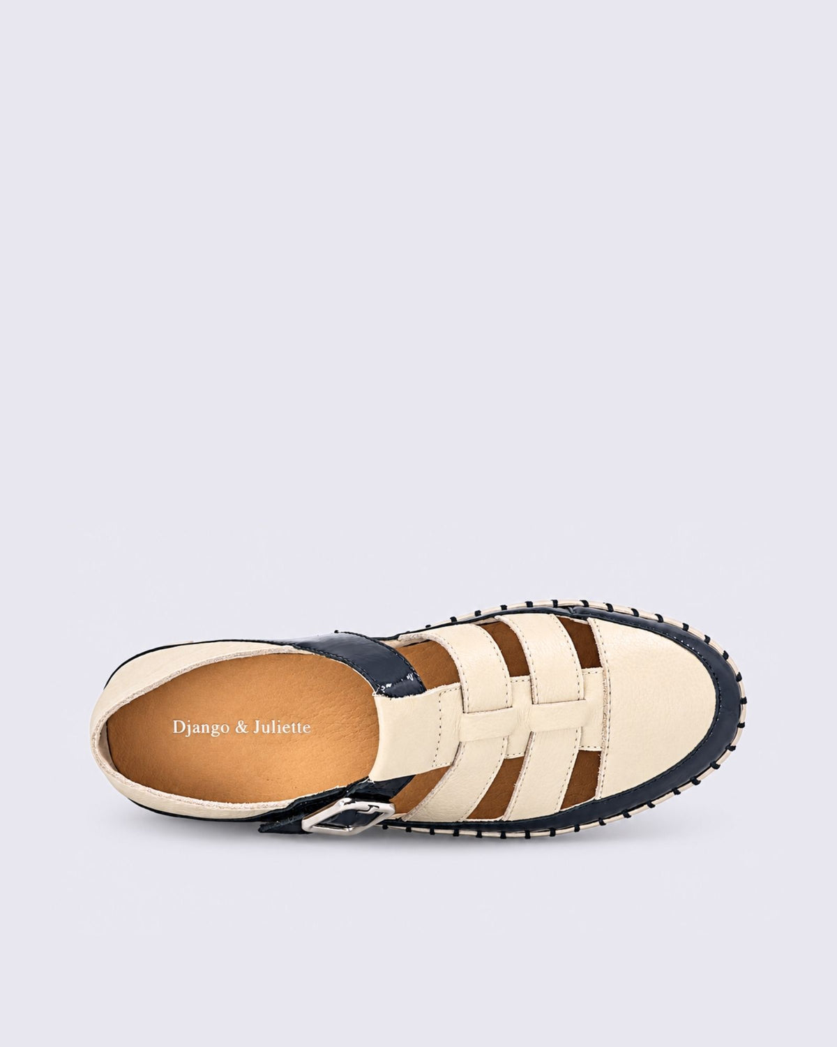BAYTOWN FLAT SANDALS BLACK/AMOND