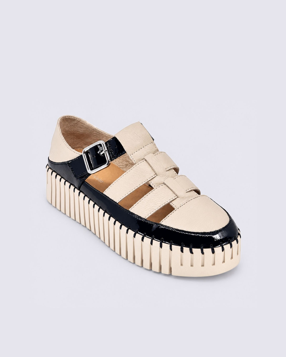 BAYTOWN FLAT SANDALS BLACK/AMOND