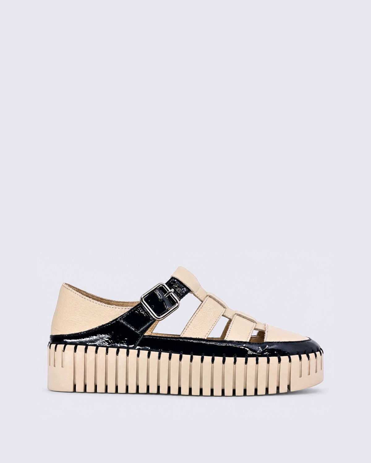 BAYTOWN FLAT SANDALS BLACK/AMOND