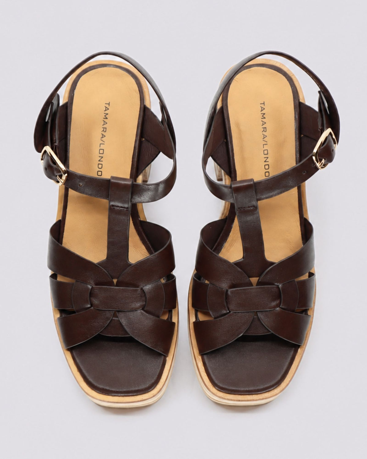 BEVERLEY HEELED SANDALS CAFE