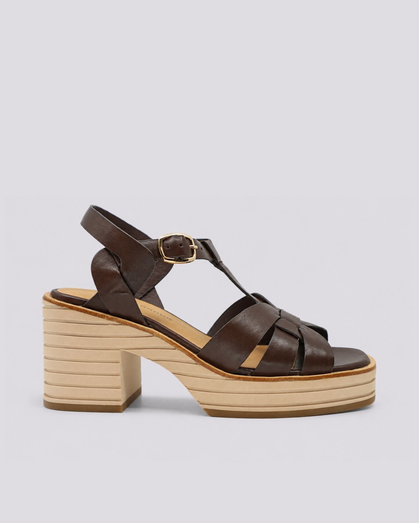 BEVERLEY HEELED SANDALS CAFE