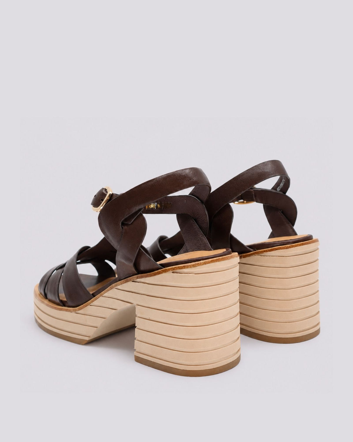 BEVERLEY HEELED SANDALS CAFE