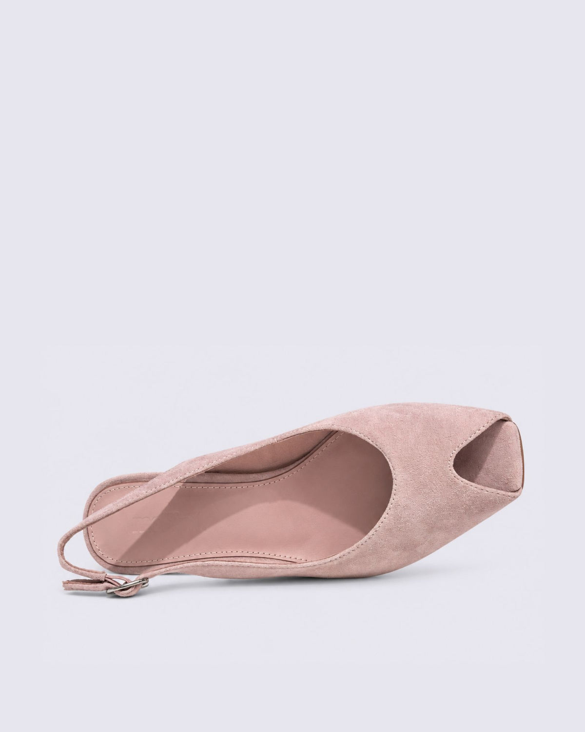BOUQUETS HEELS PALE PINK SUEDE