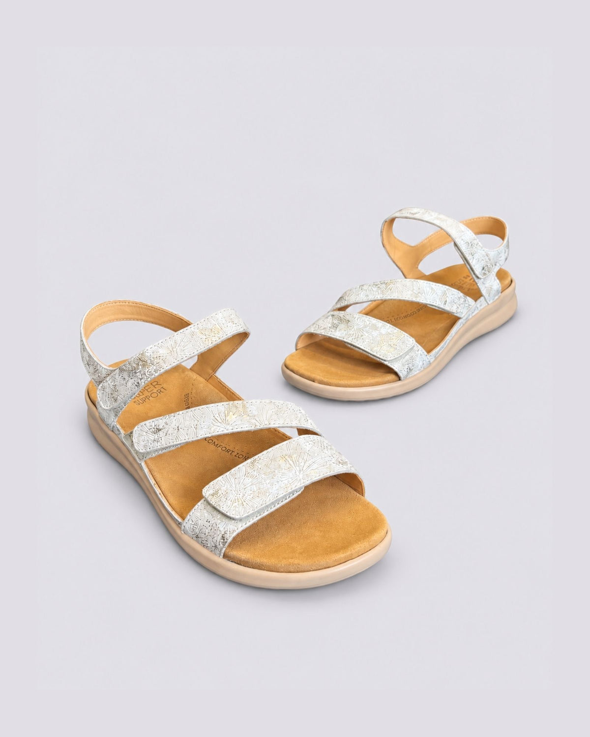 BOYDE XW-ZR SANDALS IVORY FIREWORKS