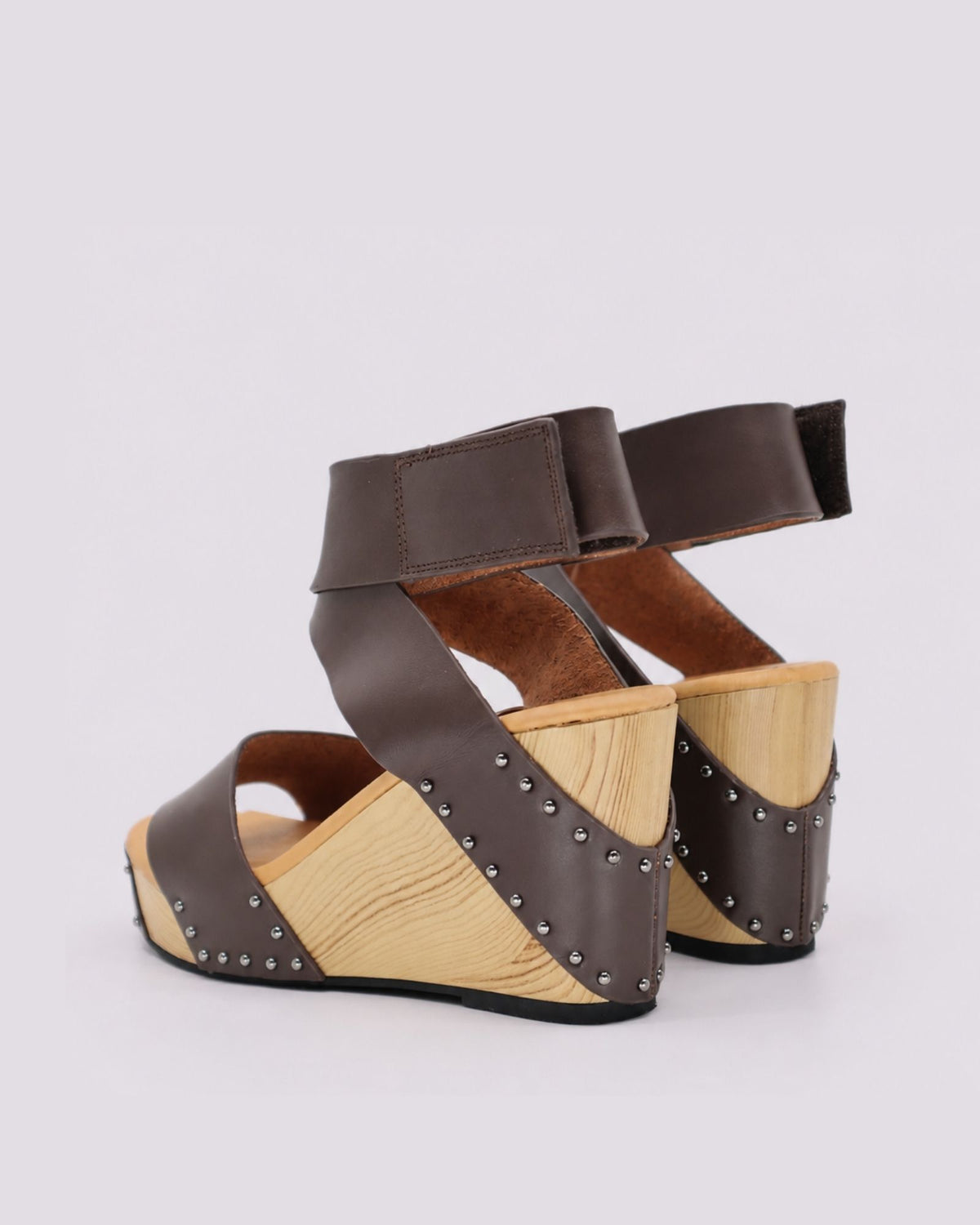 BREN WEDGE SANDALS CAFE