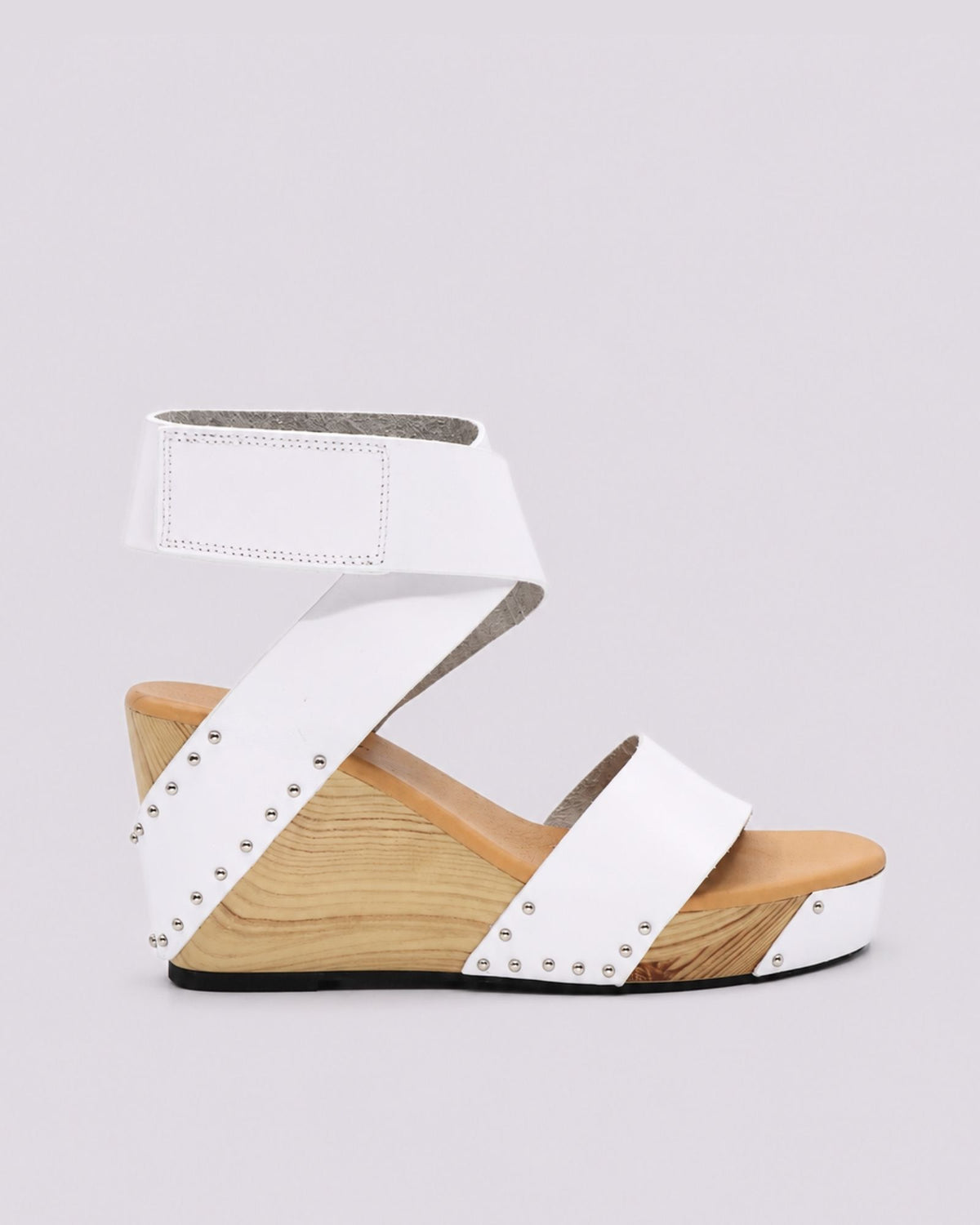 BREN WEDGE SANDALS WHITE