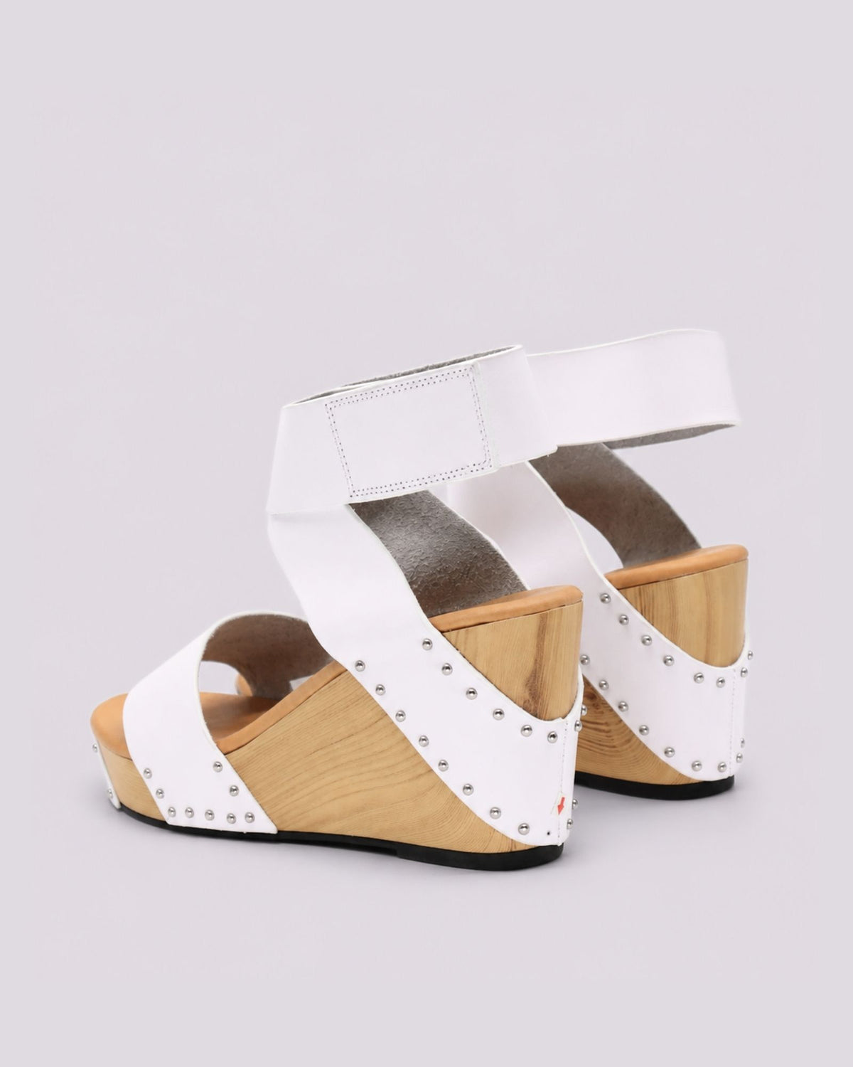 BREN WEDGE SANDALS WHITE