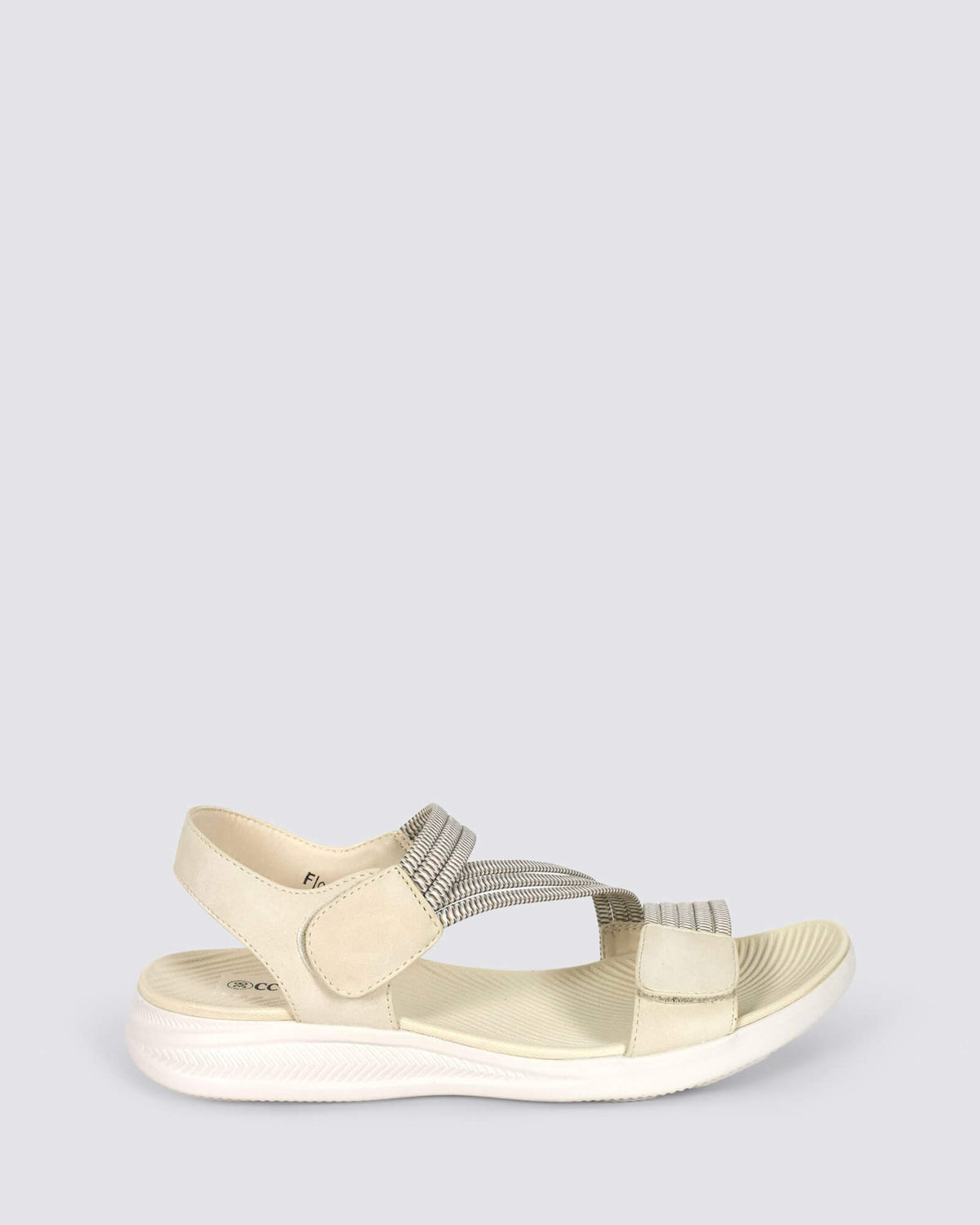 FLORRIE SANDALS BEIGE MULTI