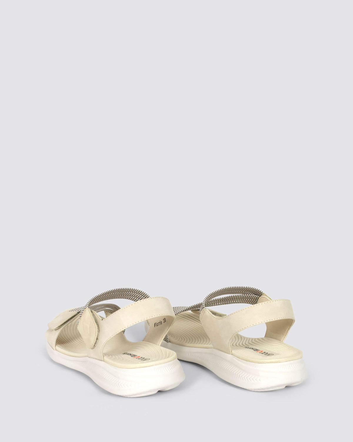 FLORRIE SANDALS BEIGE MULTI