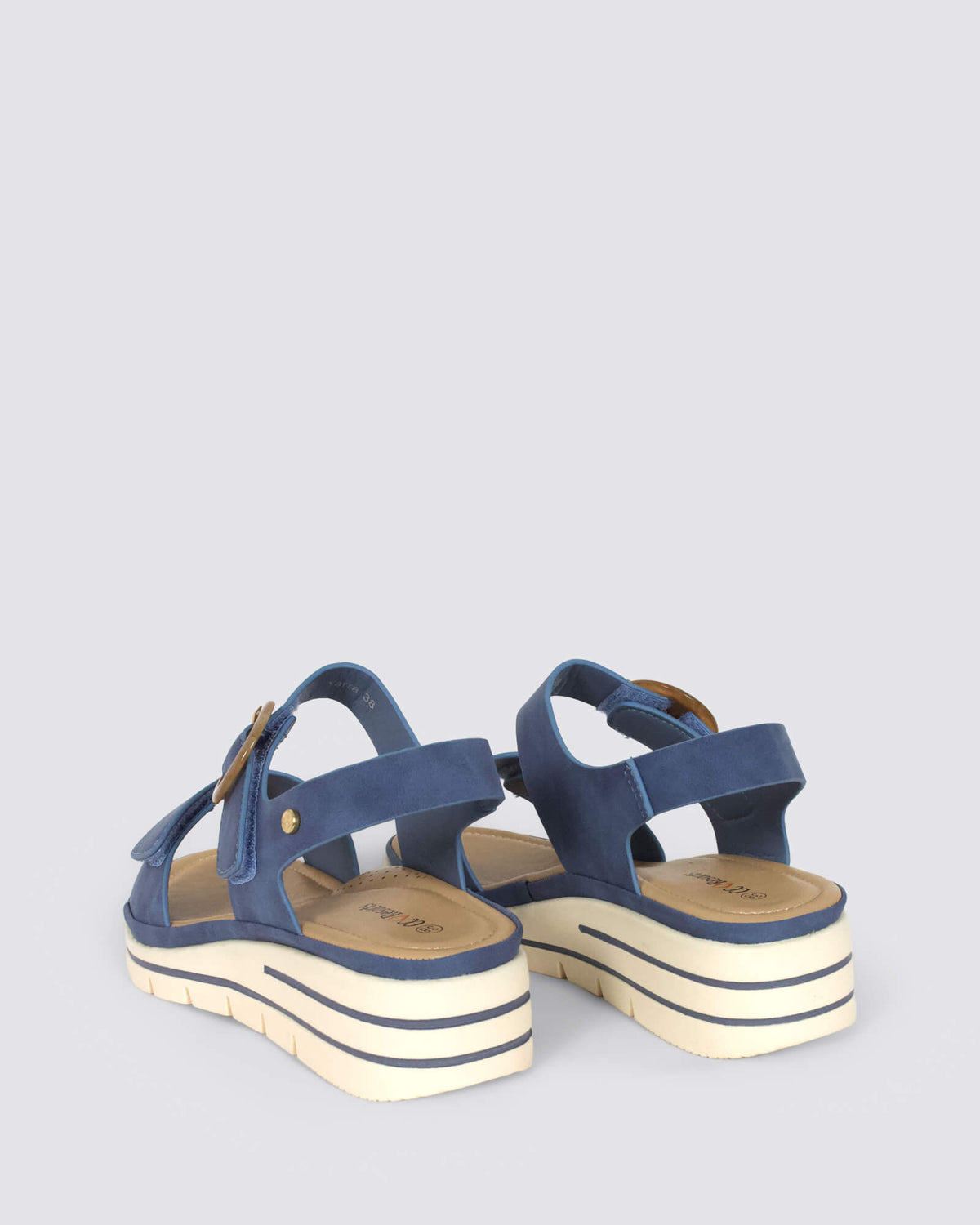 YARRA WEDGE SANDALS DENIM