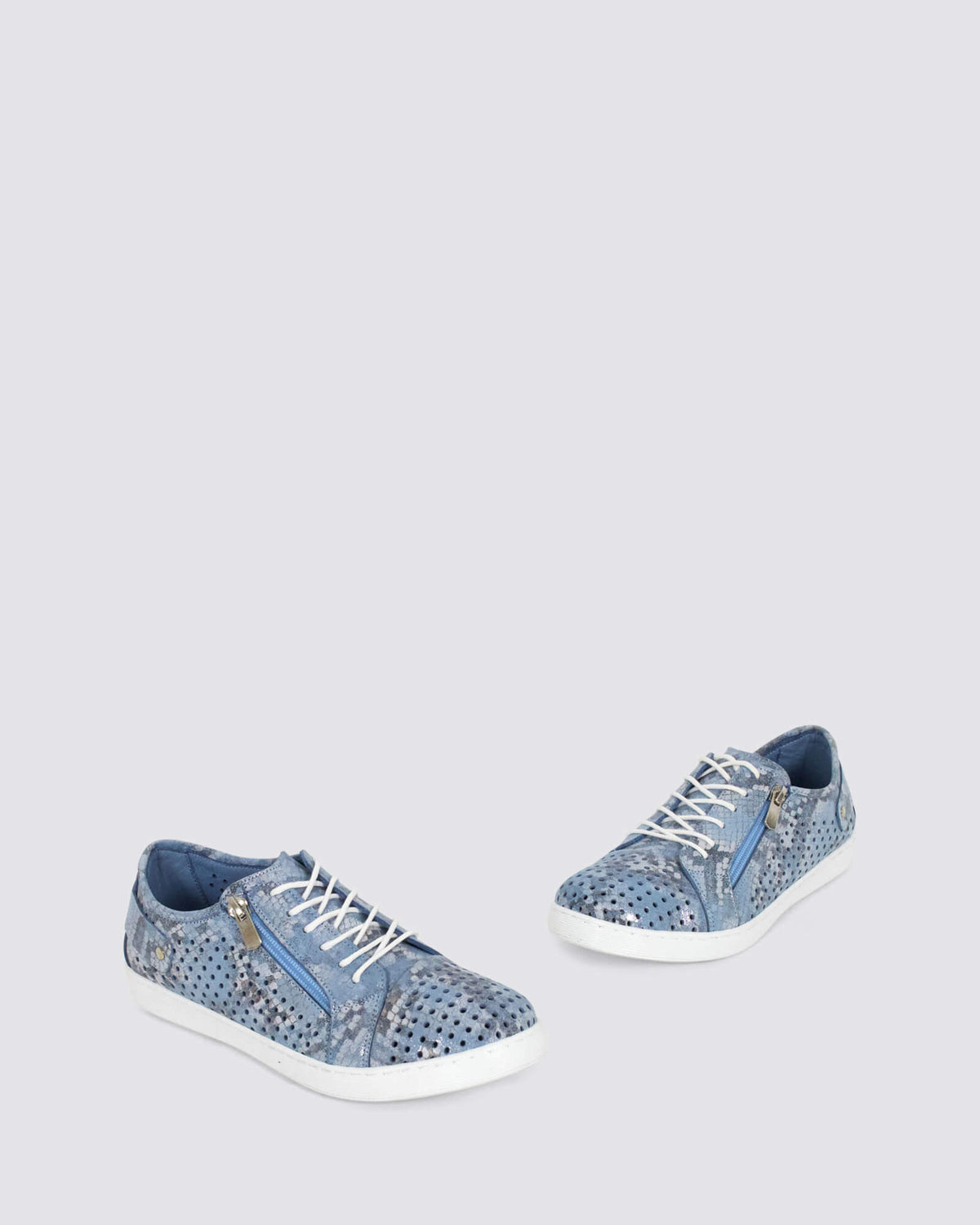 EG17P SNEAKERS DENIM LEATHER