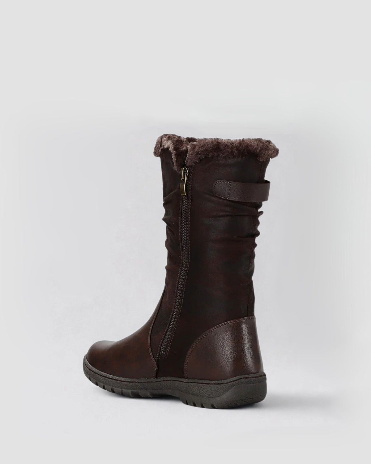 GOOSE TALL BOOTS CHOCOLATE