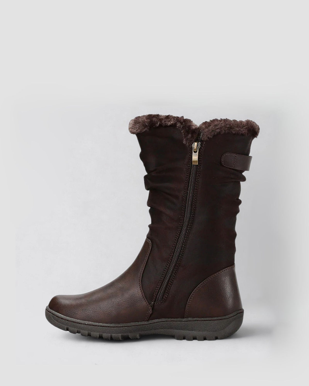 GOOSE TALL BOOTS CHOCOLATE