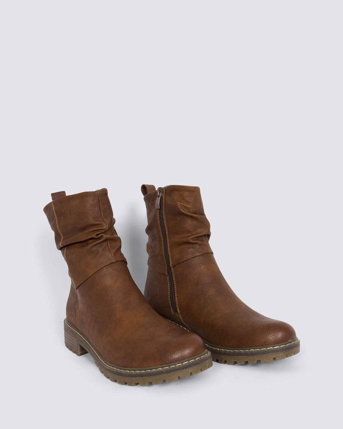 GARDINA ANKLE BOOTS BROWN