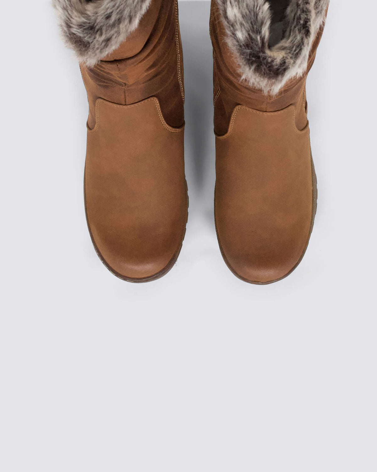 GOOSE TALL BOOTS BROWN