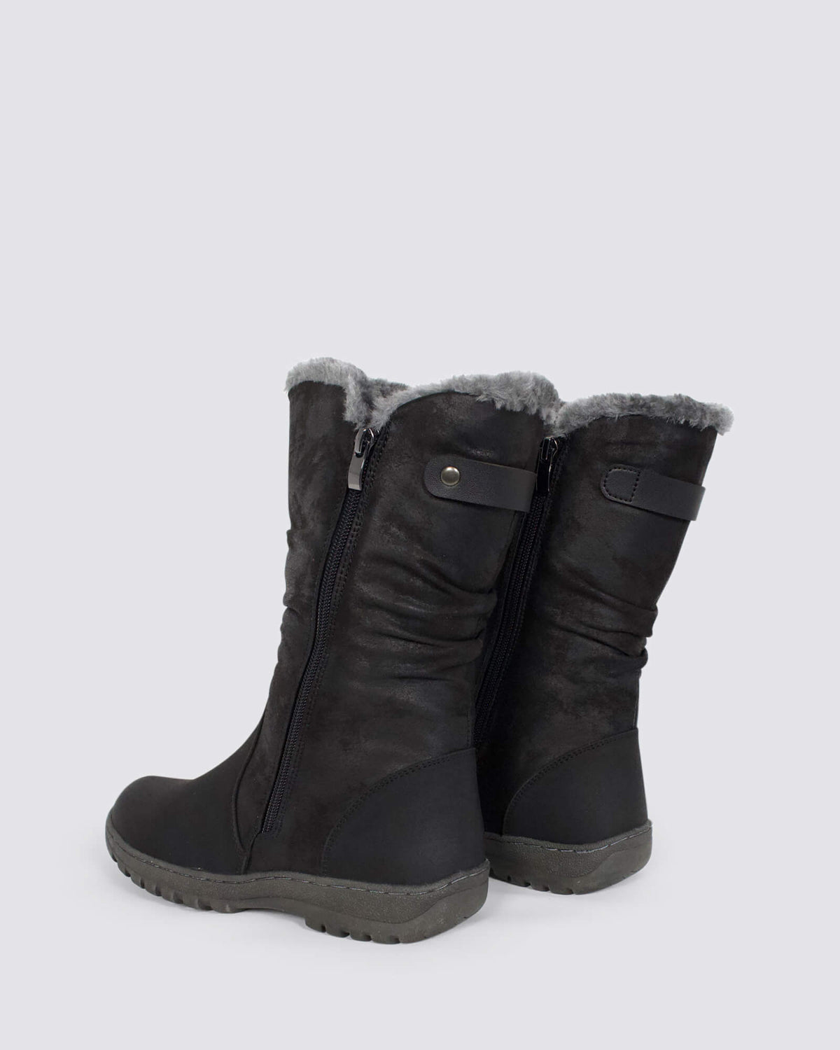 GOOSE TALL BOOTS BLACK