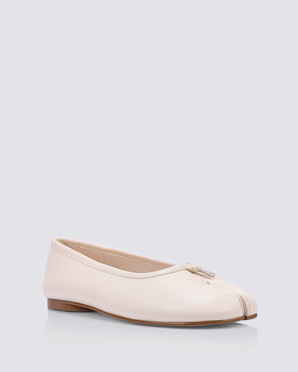 CHARLIE BALLET FLATS BONE WHITE