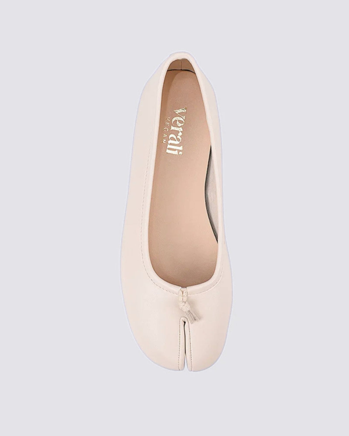 CHARLIE BALLET FLATS BONE WHITE