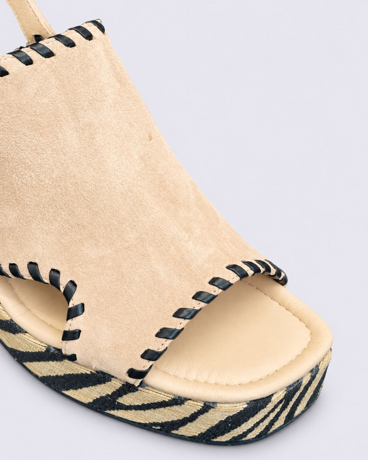 CONEE WEDGE SANDAL SANDY/ZEBRA MULTI