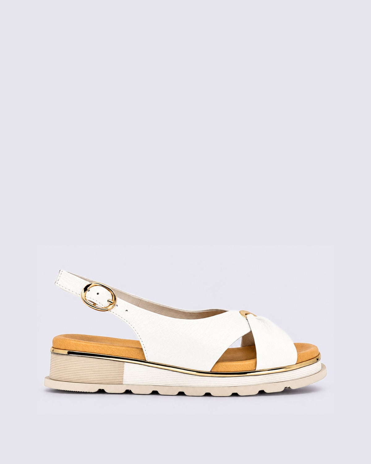 CRYSTIN SANDALS WHITE