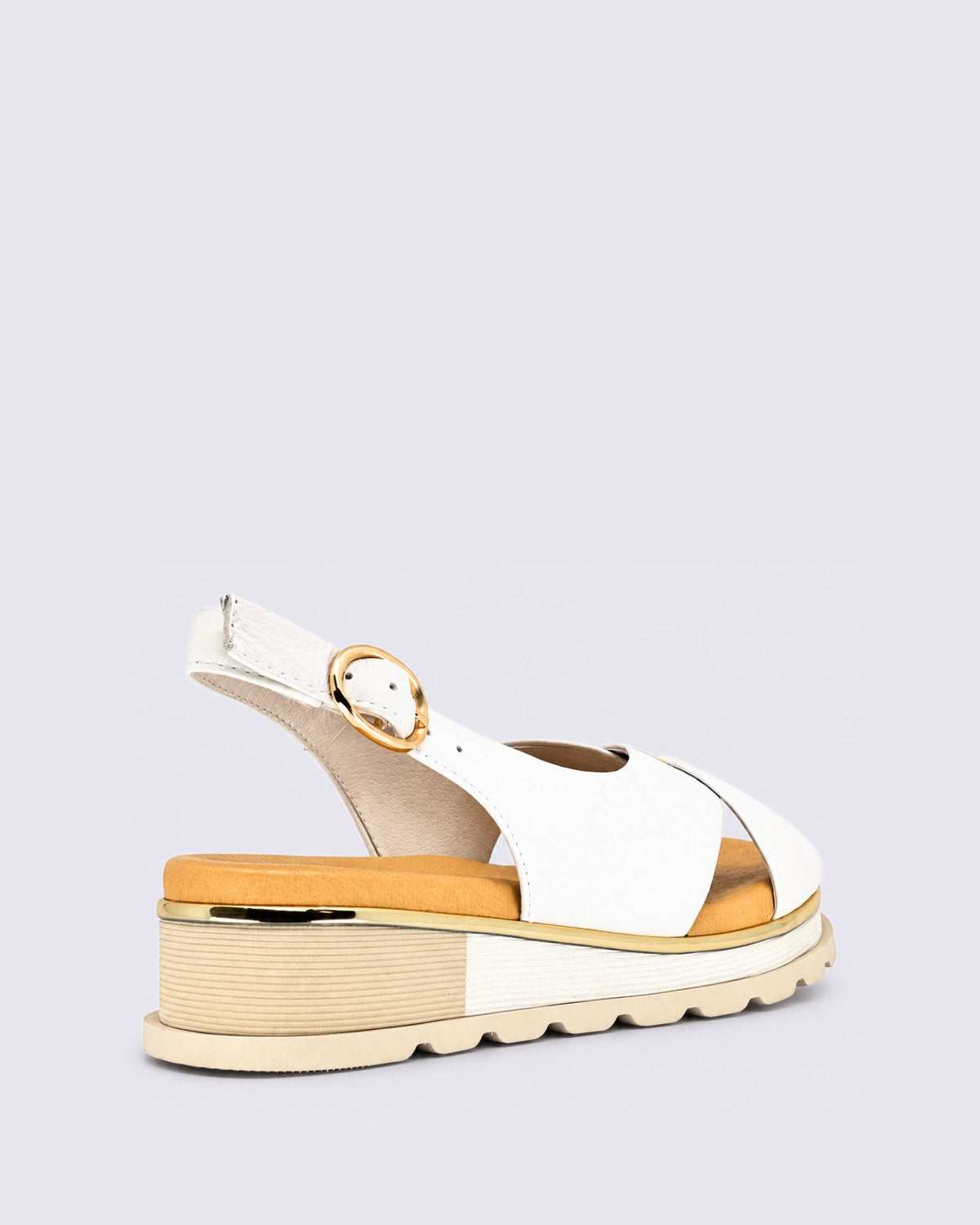 CRYSTIN SANDALS WHITE