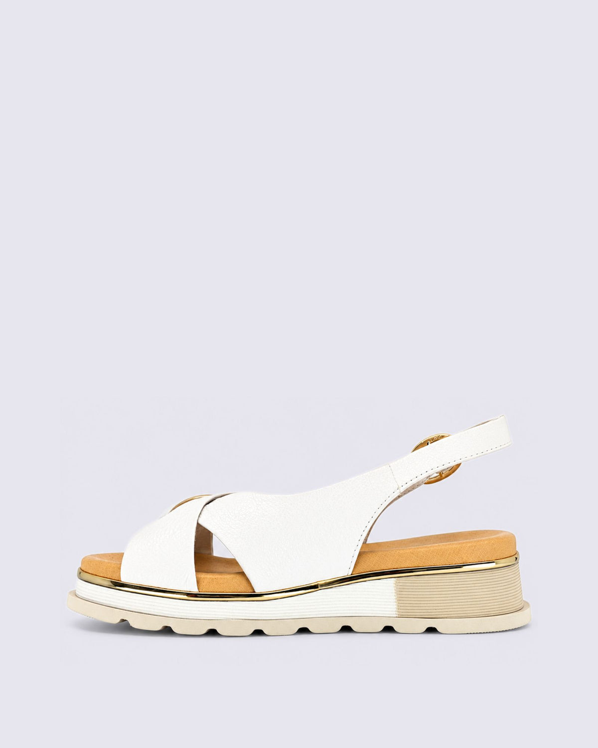 CRYSTIN SANDALS WHITE