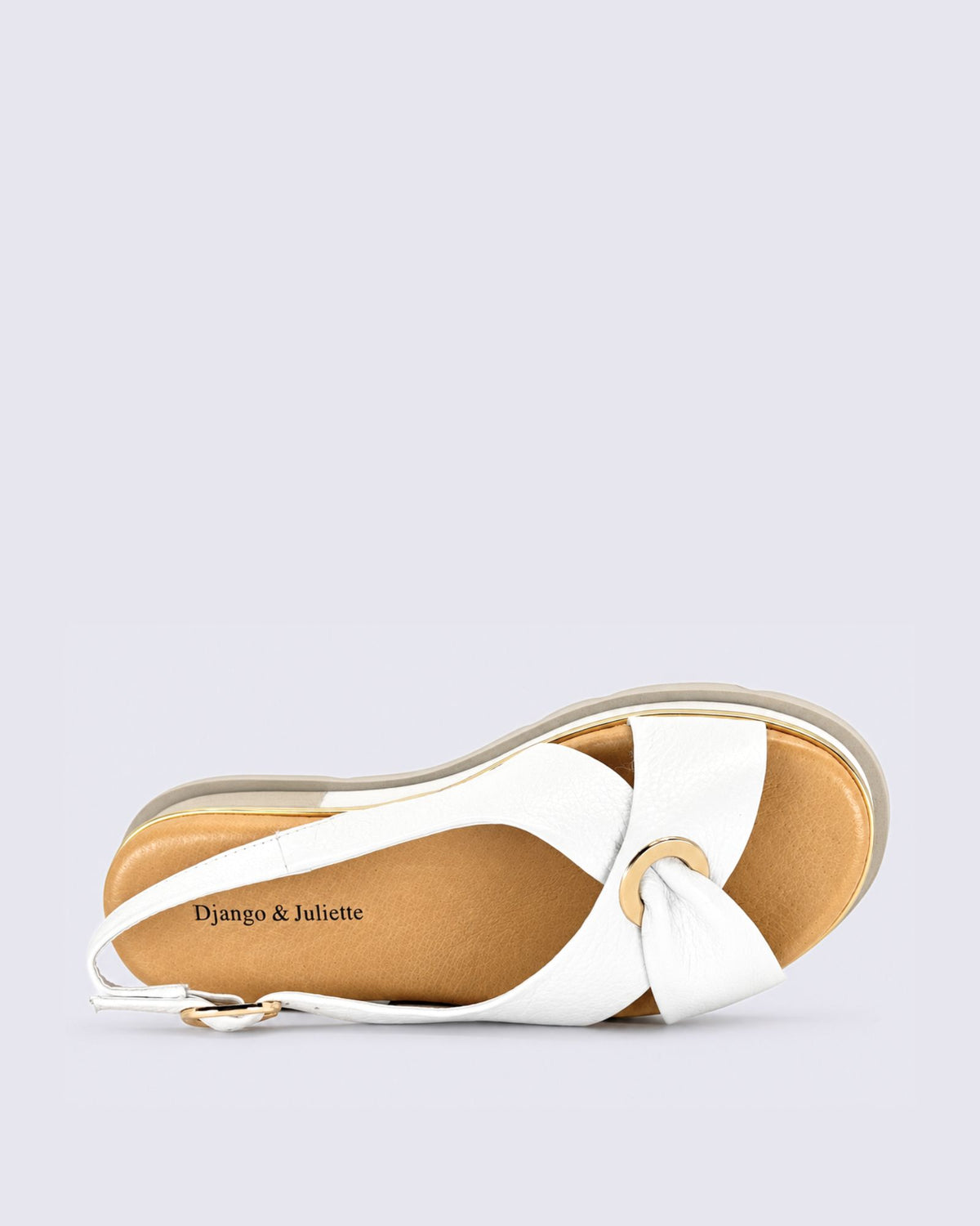 CRYSTIN SANDALS WHITE