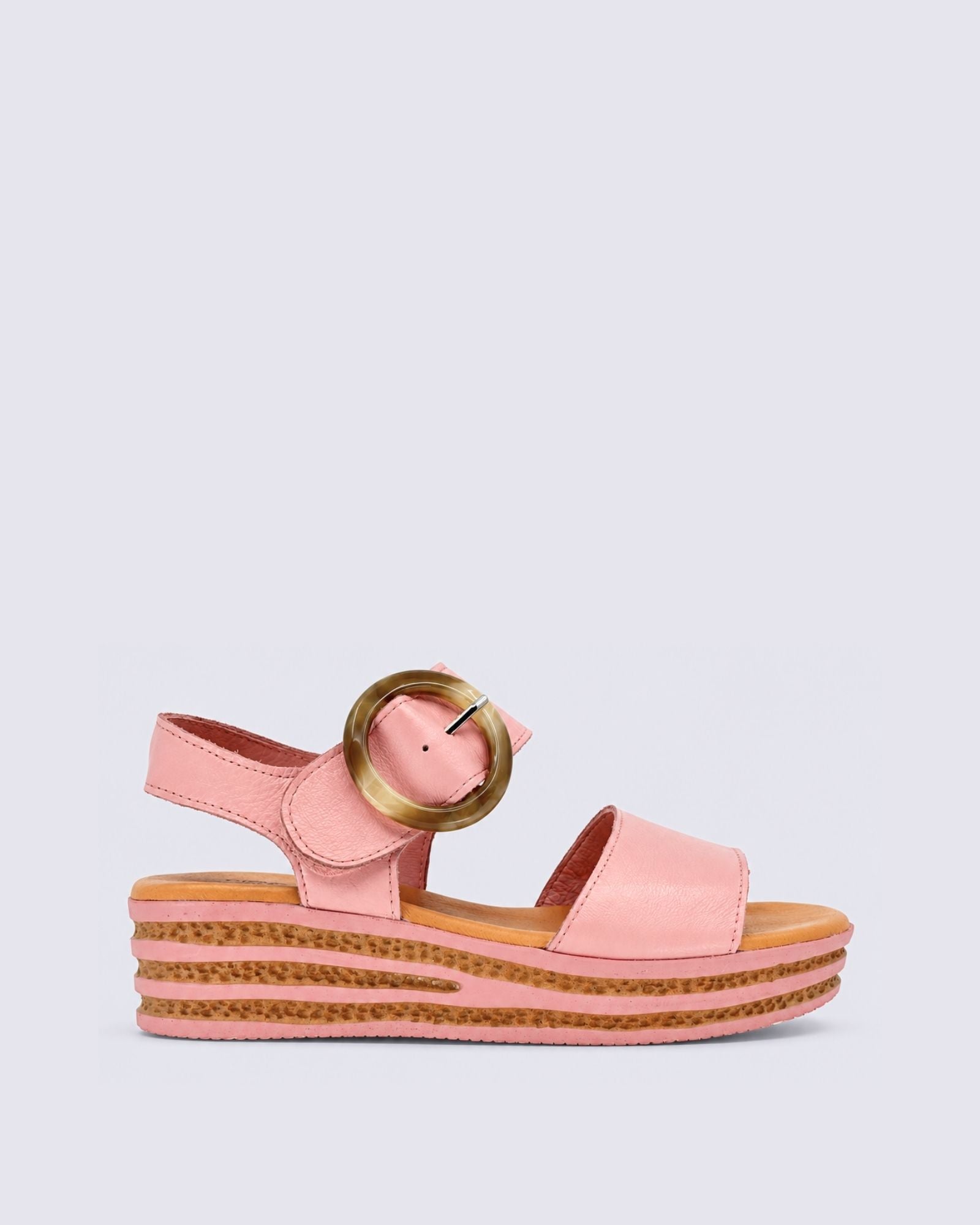 CUBBIE PLATFORM SANDALS PRETTY PINK