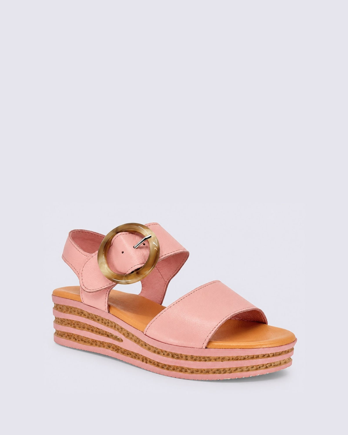 CUBBIE PLATFORM SANDALS PRETTY PINK