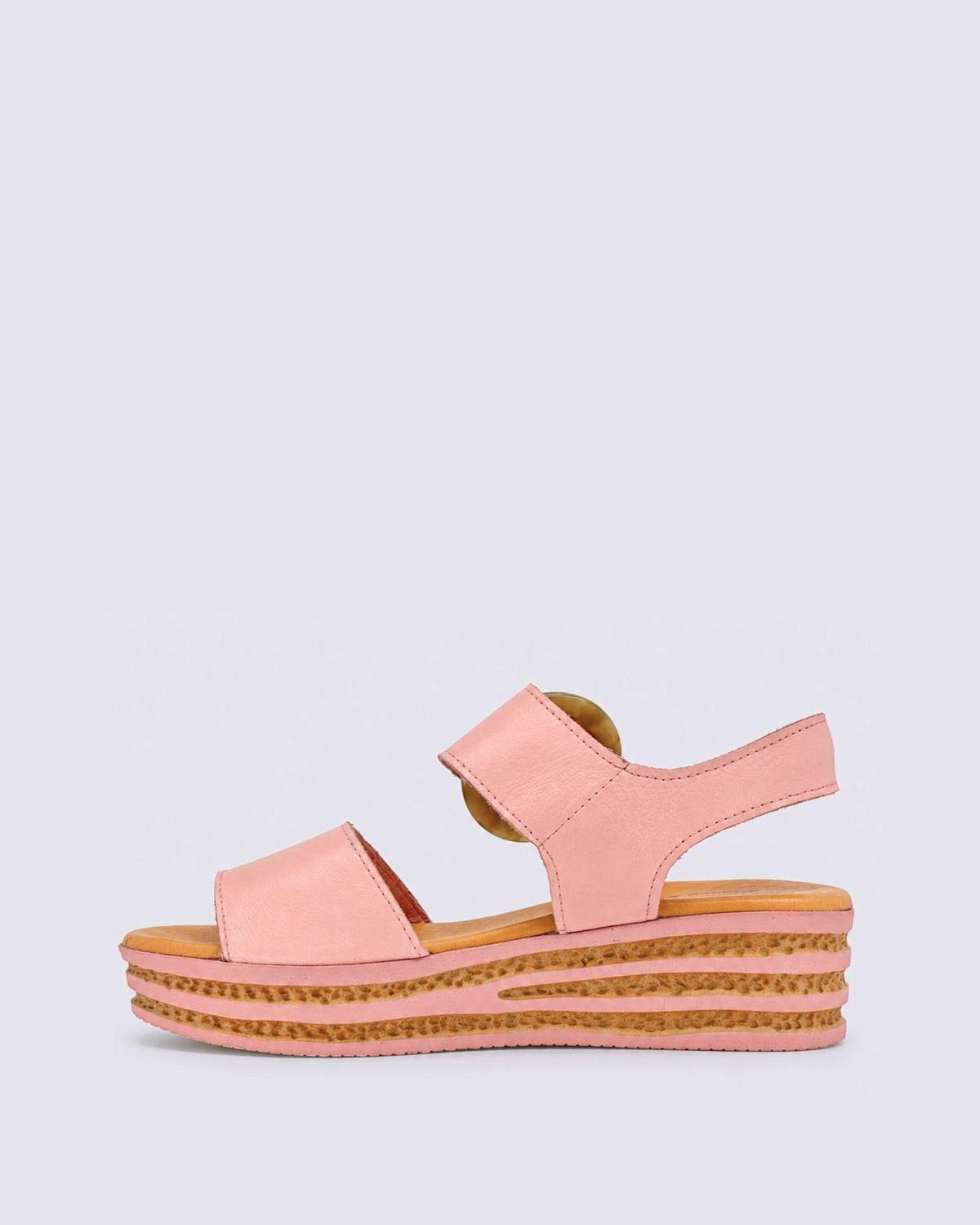 CUBBIE PLATFORM SANDALS PRETTY PINK