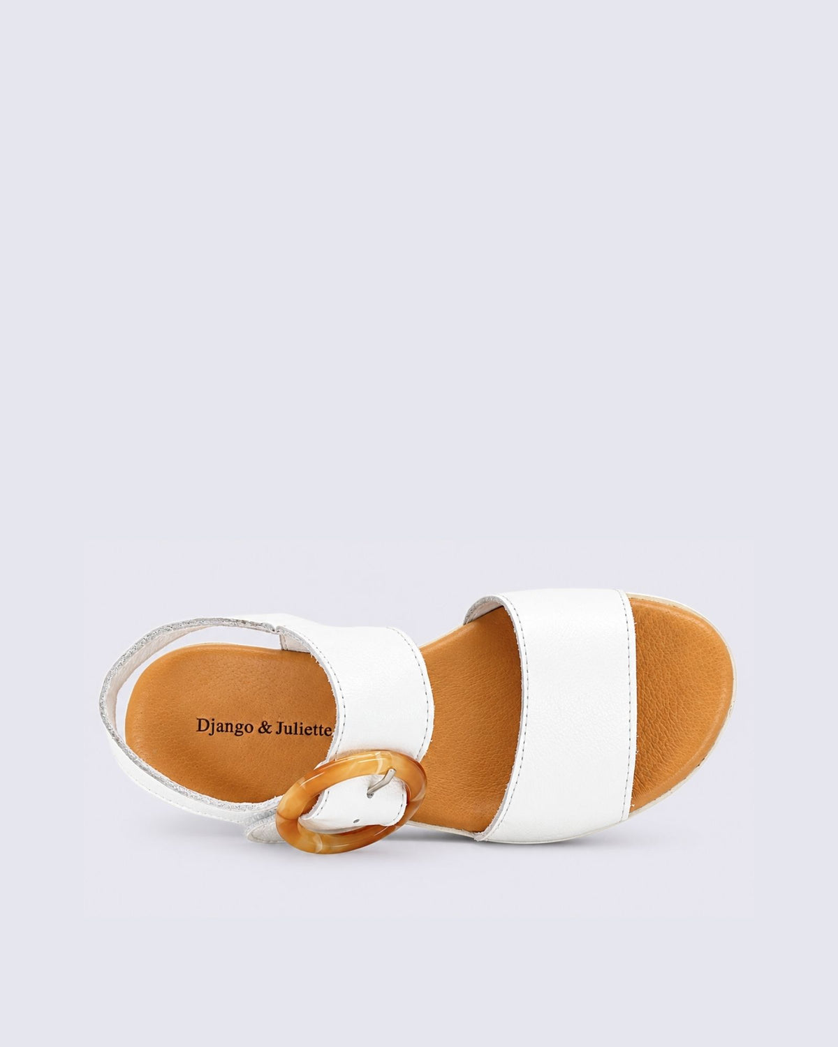 CUBBIE PLATFORM SANDALS WHITE