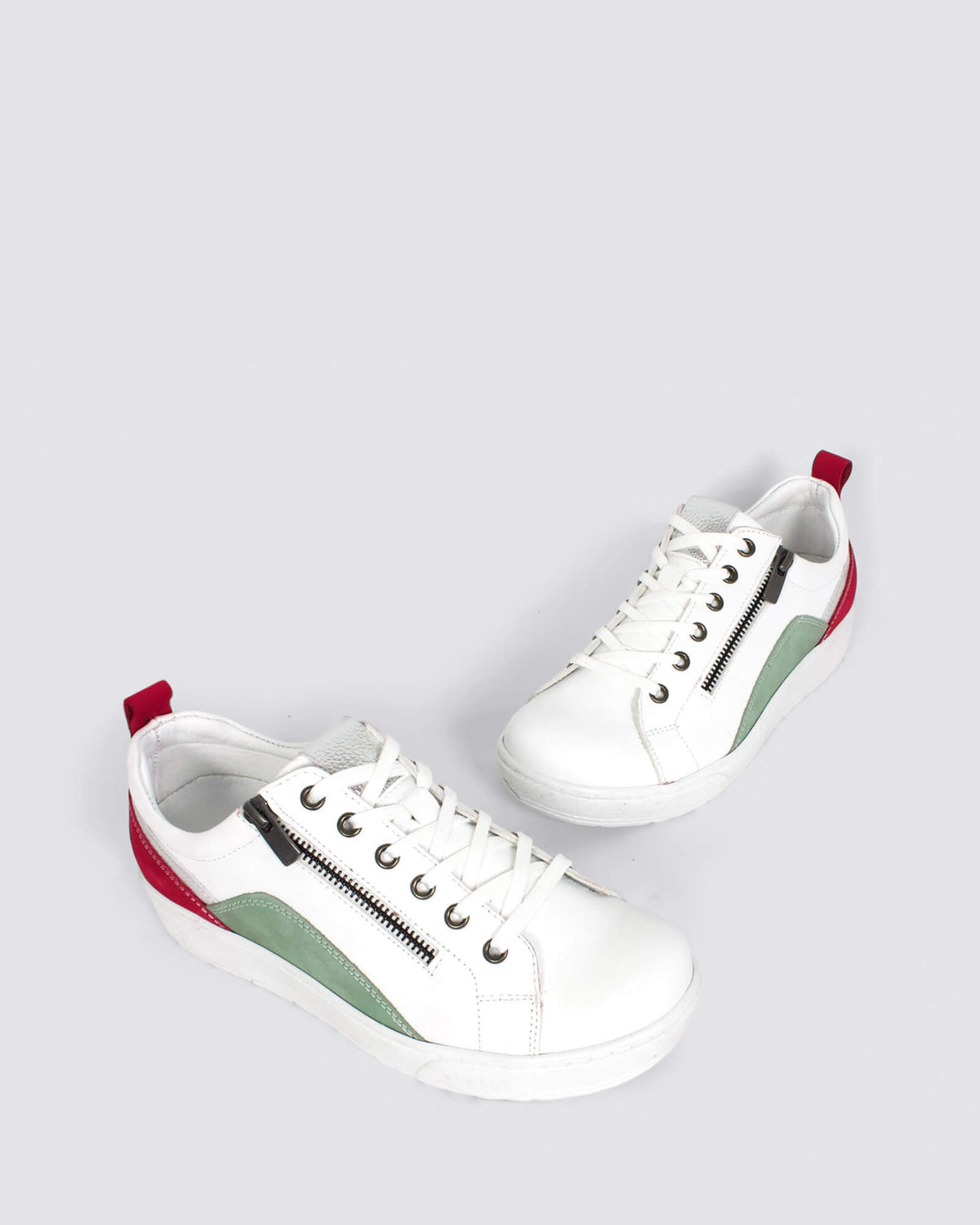 EG22 SNEAKERS WHITE MINT LEATHER